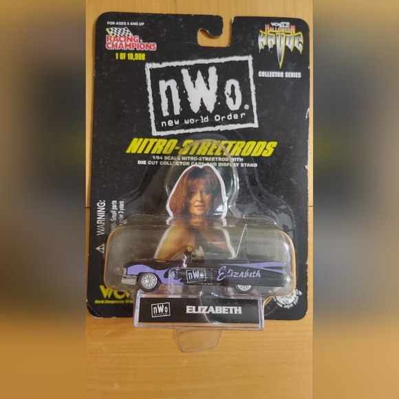 Racing Champions WCW NWO Nitro Streetrods Elizabeth Die Cast Car factory sealed - Picture 1 of 2